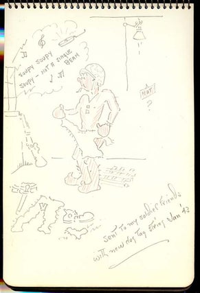 Maine World War II Cartoon Sketchbook