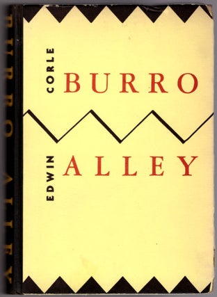 Item #19898 Burro Alley. Edwin Corle, Merle Armitage, Designer