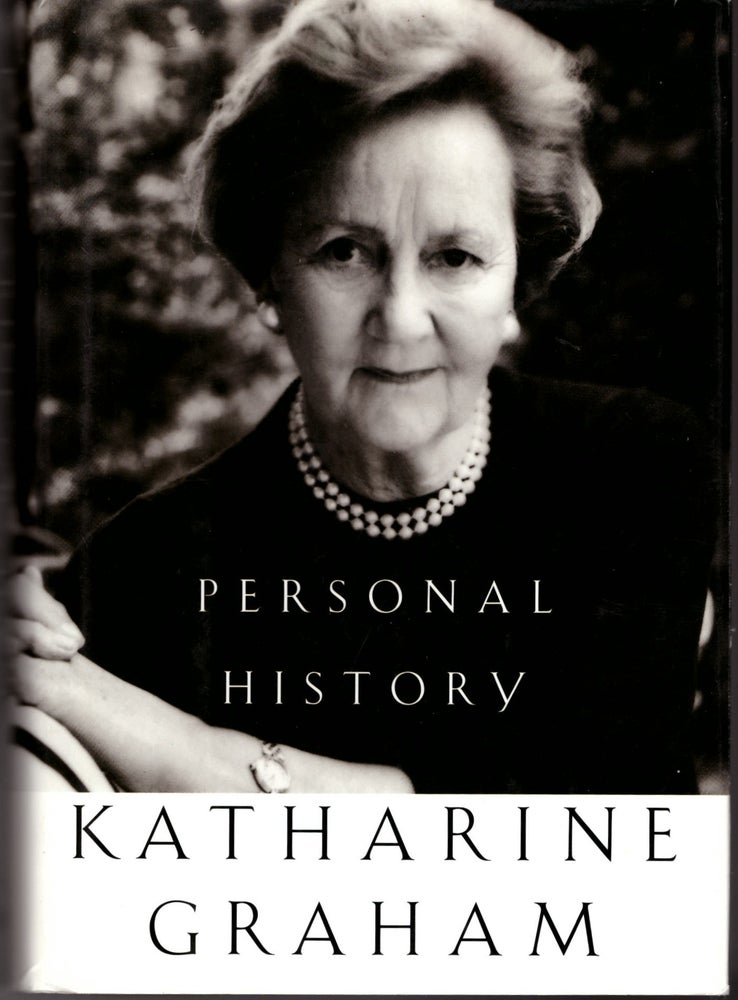 Item #20011 Personal History. Katharine Graham.