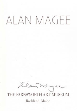 ALAN MAGEE: SELECTED WORKS 1981-1991