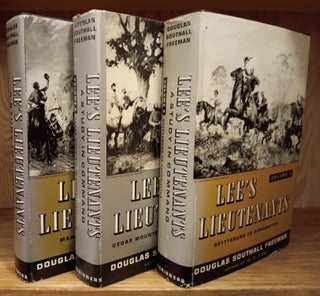 Item #23951 Lee's Lieutenants: A Study in Command (3 Volumes). Douglas Southall Freeman
