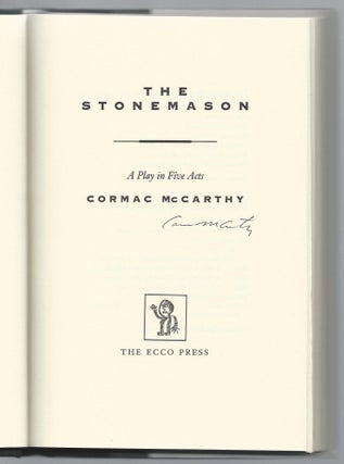 The Stonemason: A Play in Five Acts
