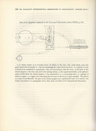 "Experimental Researches in Electricity -- Twenty-Third Series" (Philosophical Transactions of the Royal Society of London, Vol. 140 for the Year 1850 Part I, pp. 171-188)