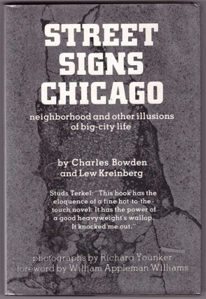 Item #28138 Street Signs Chicago: Neighborhood and Other Illusions of Big-City Life. Charles...