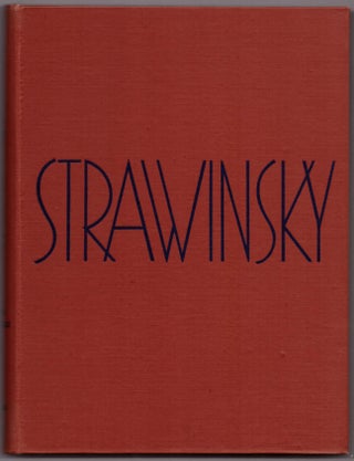 Item #28717 Igor Strawinsky. Merle Armitage, Edward Weston, Photographer