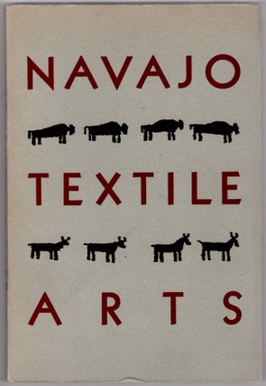 Item #28744 Navajo Textile Arts & The Alfred I. Barton Collection of Southwestern Textiles. H. P....