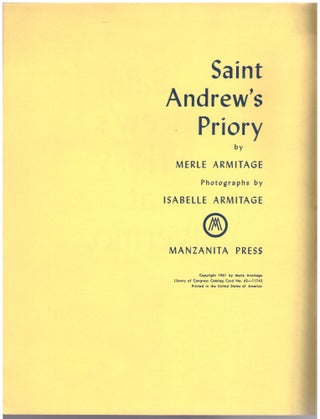 Saint Andrew's Priory at Valyermo