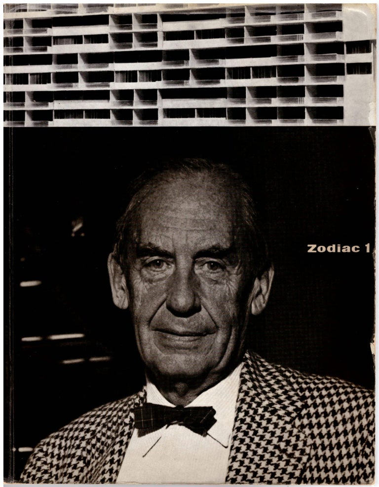 Item #28980 Zodiac 1. International Magazine of Contemporary Architecture. Bruno Alfieri, Walter Gropius.