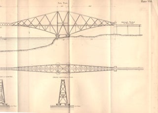 Item #29118 CROSSING THE FIRTH OF FORTH: "The Forth Bridge" (Report of the British Association...