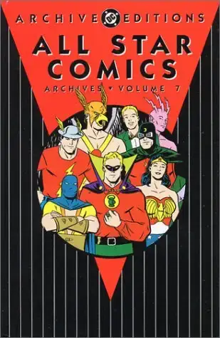 Item #29193 All Star Comics Archives Volume 7. Roy Thomas, Foreword.