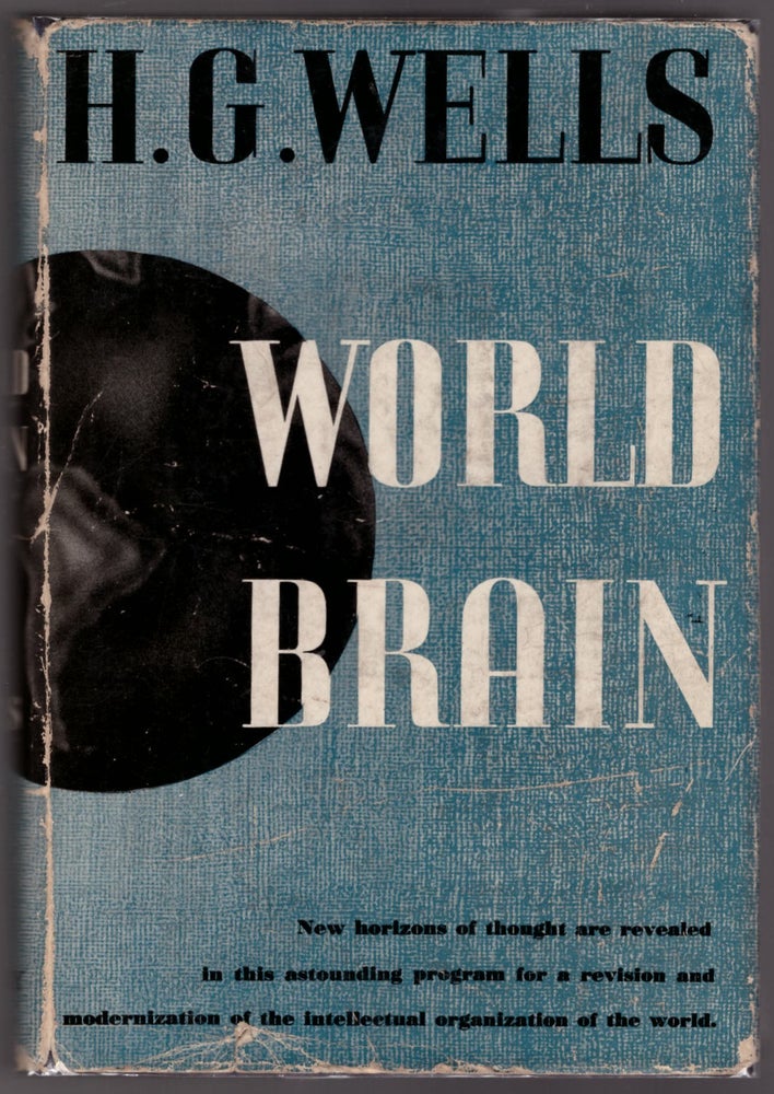 Item #29204 World Brain. H. G. Wells.