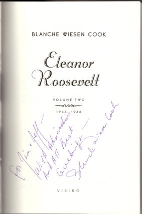 Eleanor Roosevelt 1933-1938 (Volume II)