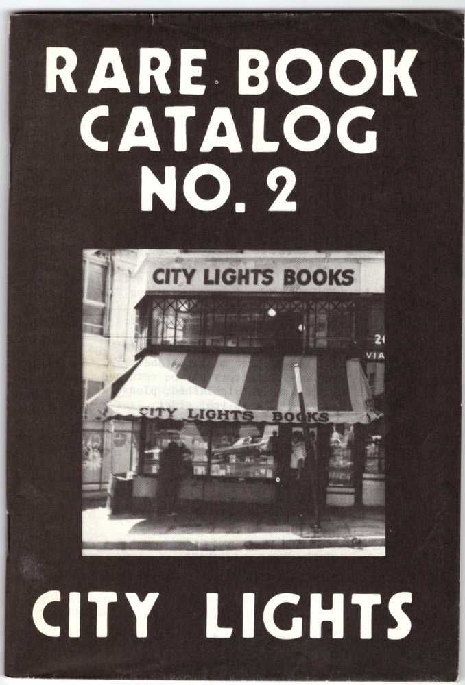 Item #29385 Rare Book Catalog No. 2. City Lights Books.