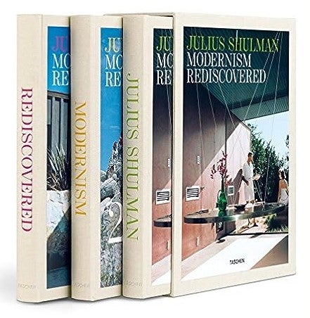 Item #29527 Julius Shulman: Modernism Rediscovered (3 Volumes). Julius Shulman, Benedict Taschen, Philip J. Ethington, Owen Edwards, Wim de Wit, Essay.