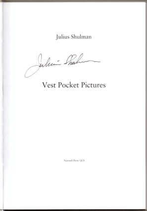 Vest Pocket Pictures -- Signed!