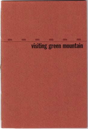 Item #29761 Visiting Green Mountain. Sara G. H. Owen
