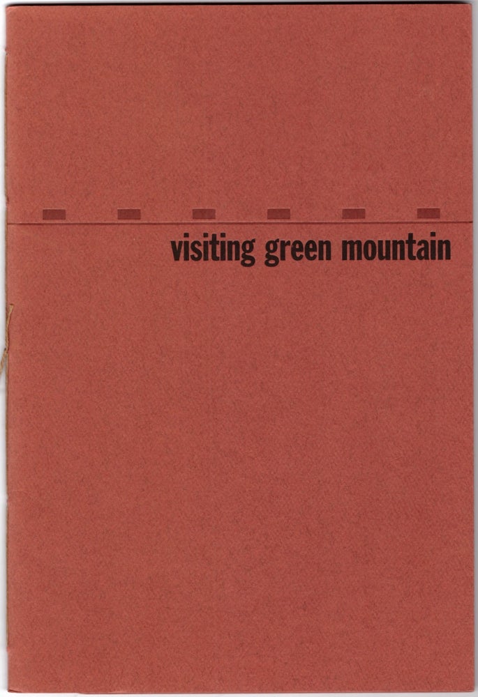 Item #29761 Visiting Green Mountain. Sara G. H. Owen.