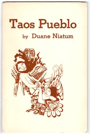 Item #29986 Taos Pueblo. Duane Niatum, Richard Eberhart, Association