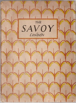 Item #30212 The Savoy. Savoy Hotel Limited, Hugh Cecil, Photographer