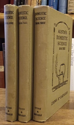 Item #30419 Domestic Science (3 Volumes). Bertha J. Austin