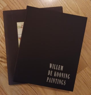 Item #30624 Willem de Kooning: Paintings. Willem de Kooning, David Sylvester, Richard Shiff,...