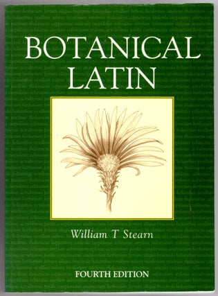 Item #30726 Botanical Latin. William T. Stearn